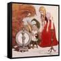 The Story of Rumpelstiltskin-Jesus Blasco-Framed Stretched Canvas