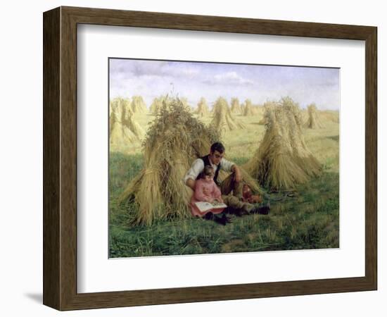 The Story of Ruth and Boaz, 1894-Frank Topham-Framed Giclee Print