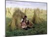 The Story of Ruth and Boaz, 1894-Frank Topham-Mounted Giclee Print