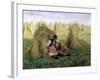 The Story of Ruth and Boaz, 1894-Frank Topham-Framed Giclee Print