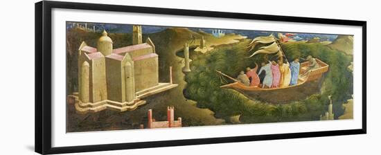 The Story of Saint Nicholas of Bari-Lorenzo di Monaco-Framed Giclee Print