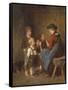 The Story of Saint Nicholas (Painting)-Franz Von Defregger-Framed Stretched Canvas