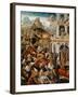 The Story of Samson, C.1525-1530-Jorg I Breu-Framed Giclee Print