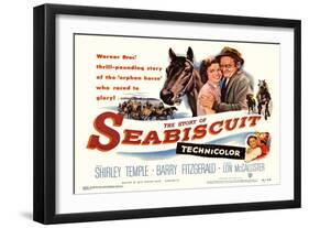 The Story of Seabiscuit, 1949-null-Framed Art Print