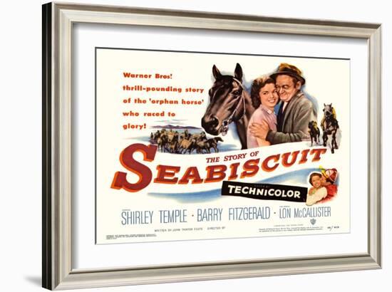 The Story of Seabiscuit, 1949-null-Framed Art Print