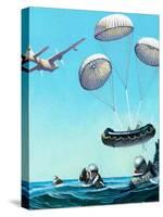 The Story of the Parachute: Sky-Divers of the Future-Ferdinando Tacconi-Stretched Canvas