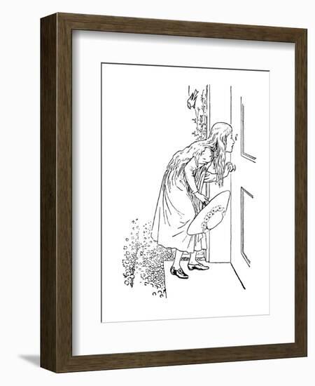 The Story of The Three Bears-Leslie Brooke-Framed Art Print