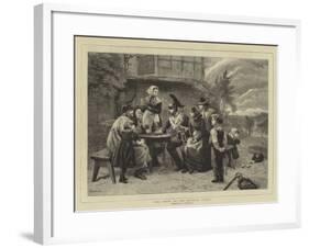 The Story of the Victoria Cross-Charles Joseph Staniland-Framed Giclee Print