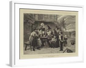 The Story of the Victoria Cross-Charles Joseph Staniland-Framed Giclee Print