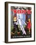 The Story of the Wizard of Oz with Pictures to Color-null-Framed Art Print