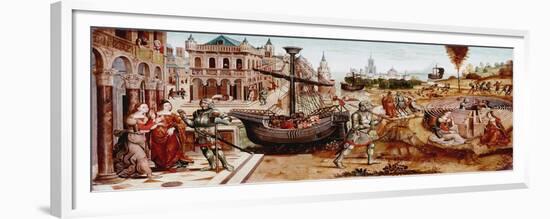 The Story of Theseus, Mid-15th Century-null-Framed Giclee Print