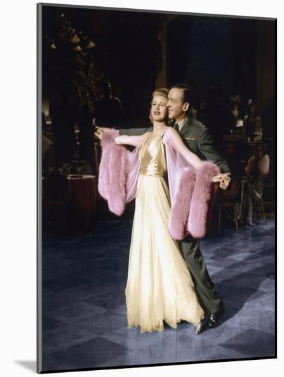 The Story of Vernon and Irene CAstle, (From Left): Ginger Rogers, Fred Astaire, 1939-null-Mounted Photo
