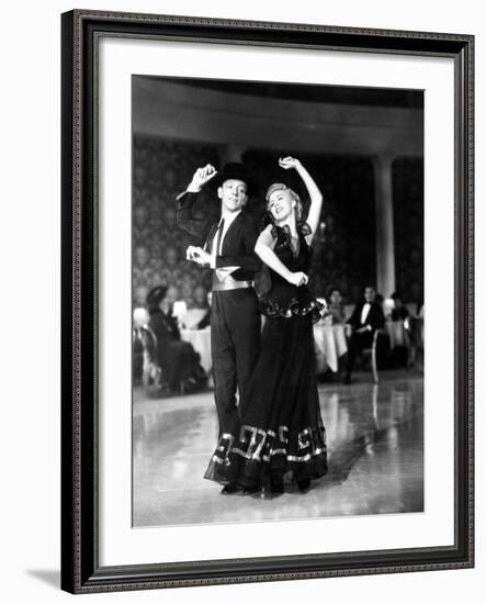 The Story of Vernon and Irene CAstle, L-R: Fred Astaire, Ginger Rogers, 1939-null-Framed Photo