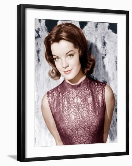 THE STORY OF VICKIE, Romy Schneider, 1954-null-Framed Photo