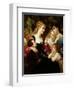 The Storyteller, 1874-Hugues Merle-Framed Giclee Print