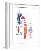 The Storyteller-Trystan Bates-Framed Premium Giclee Print