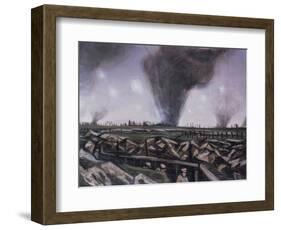 The Strafing, C.1914-Christopher Richard Wynne Nevinson-Framed Giclee Print