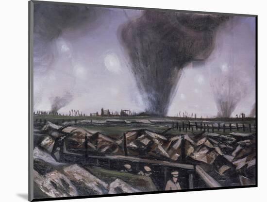 The Strafing, C.1914-Christopher Richard Wynne Nevinson-Mounted Giclee Print