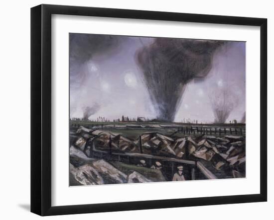 The Strafing, C.1914-Christopher Richard Wynne Nevinson-Framed Giclee Print