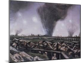 The Strafing, C.1914-Christopher Richard Wynne Nevinson-Mounted Giclee Print