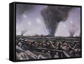 The Strafing, C.1914-Christopher Richard Wynne Nevinson-Framed Stretched Canvas