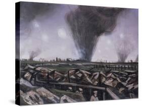 The Strafing, C.1914-Christopher Richard Wynne Nevinson-Stretched Canvas