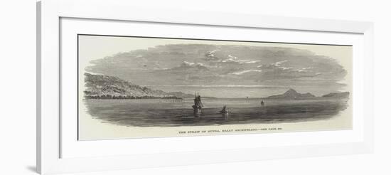 The Strait of Sunda, Malay Archipelago-null-Framed Giclee Print