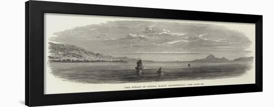 The Strait of Sunda, Malay Archipelago-null-Framed Giclee Print