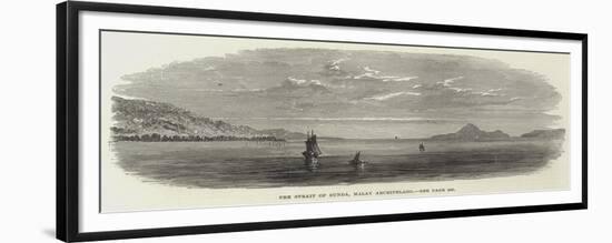 The Strait of Sunda, Malay Archipelago-null-Framed Giclee Print