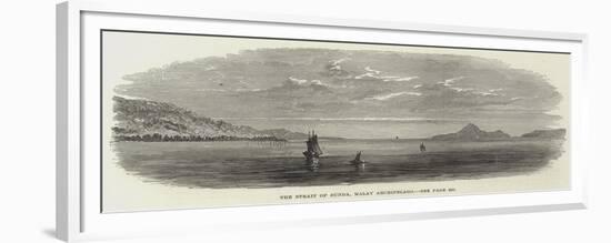 The Strait of Sunda, Malay Archipelago-null-Framed Giclee Print