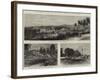 The Straits of Sunda, Java, the Scene of the Late Volcanic Eruption-null-Framed Giclee Print