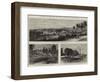 The Straits of Sunda, Java, the Scene of the Late Volcanic Eruption-null-Framed Giclee Print