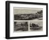 The Straits of Sunda, Java, the Scene of the Late Volcanic Eruption-null-Framed Giclee Print