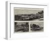 The Straits of Sunda, Java, the Scene of the Late Volcanic Eruption-null-Framed Giclee Print