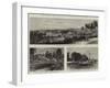 The Straits of Sunda, Java, the Scene of the Late Volcanic Eruption-null-Framed Giclee Print