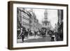 The Strand as it Was in the Days of Hansom Cabs and Tall Hats, London-null-Framed Giclee Print