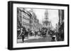 The Strand as it Was in the Days of Hansom Cabs and Tall Hats, London-null-Framed Giclee Print