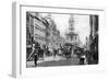 The Strand as it Was in the Days of Hansom Cabs and Tall Hats, London-null-Framed Giclee Print