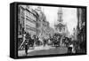 The Strand as it Was in the Days of Hansom Cabs and Tall Hats, London-null-Framed Stretched Canvas