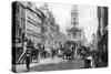 The Strand as it Was in the Days of Hansom Cabs and Tall Hats, London-null-Stretched Canvas