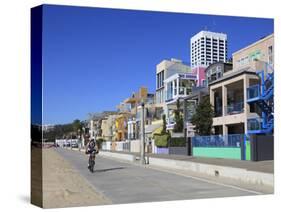 The Strand, Beach Houses, Santa Monica, Los Angeles, California, USA, North America-Wendy Connett-Stretched Canvas