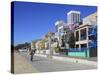 The Strand, Beach Houses, Santa Monica, Los Angeles, California, USA, North America-Wendy Connett-Stretched Canvas