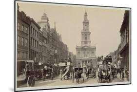 The Strand, C.1880-null-Mounted Giclee Print