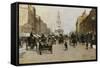 The Strand, London. 1888-Paolo Sala-Framed Stretched Canvas