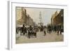 The Strand, London. 1888-Paolo Sala-Framed Giclee Print