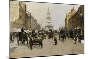 The Strand, London, 1888-Paolo Sala-Mounted Giclee Print