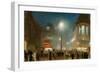 The Strand, London, at Theater Time-George Hyde-Pownall-Framed Giclee Print