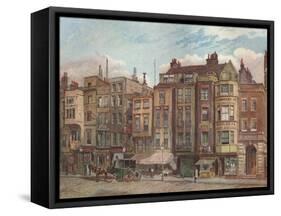 'The Strand, Opposite The Law Courts', Westminster, London, 1881 (1926)-John Crowther-Framed Stretched Canvas