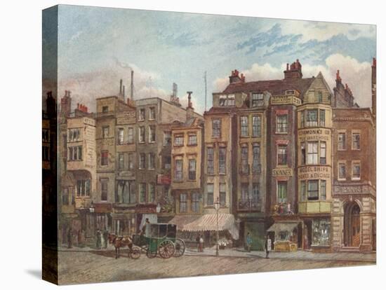'The Strand, Opposite The Law Courts', Westminster, London, 1881 (1926)-John Crowther-Stretched Canvas