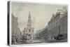 The Strand with Somerset House and St. Mary's Church-Thomas Malton-Stretched Canvas